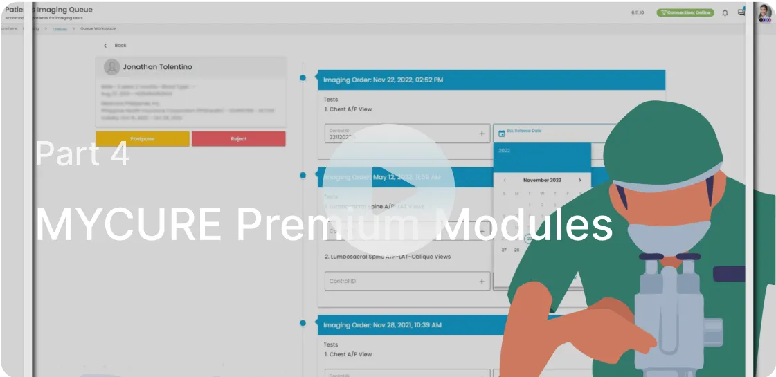MYCURE Premium Modules link